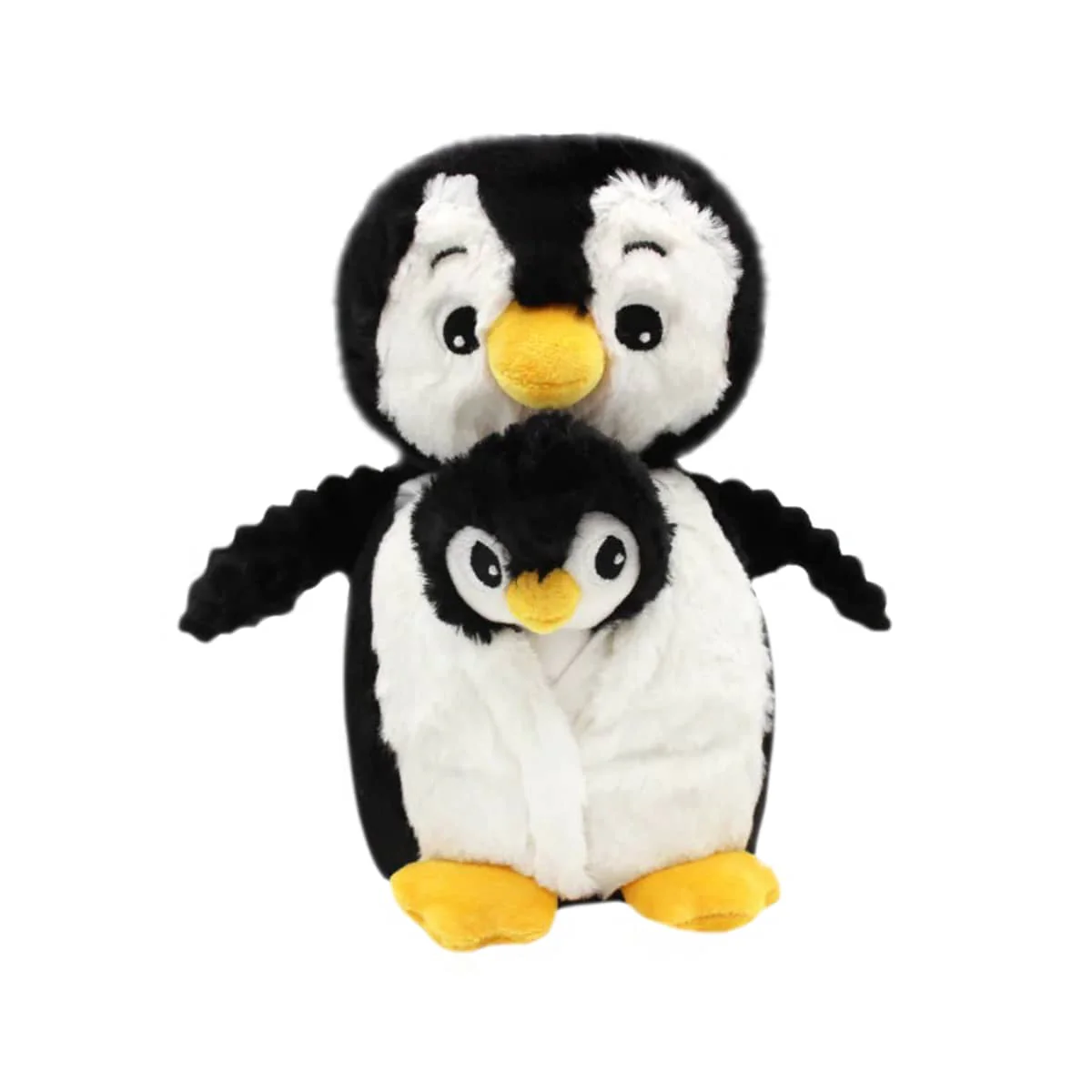 Les Ptipotos Mum & Baby Plush Toy - Iglou the Penguin