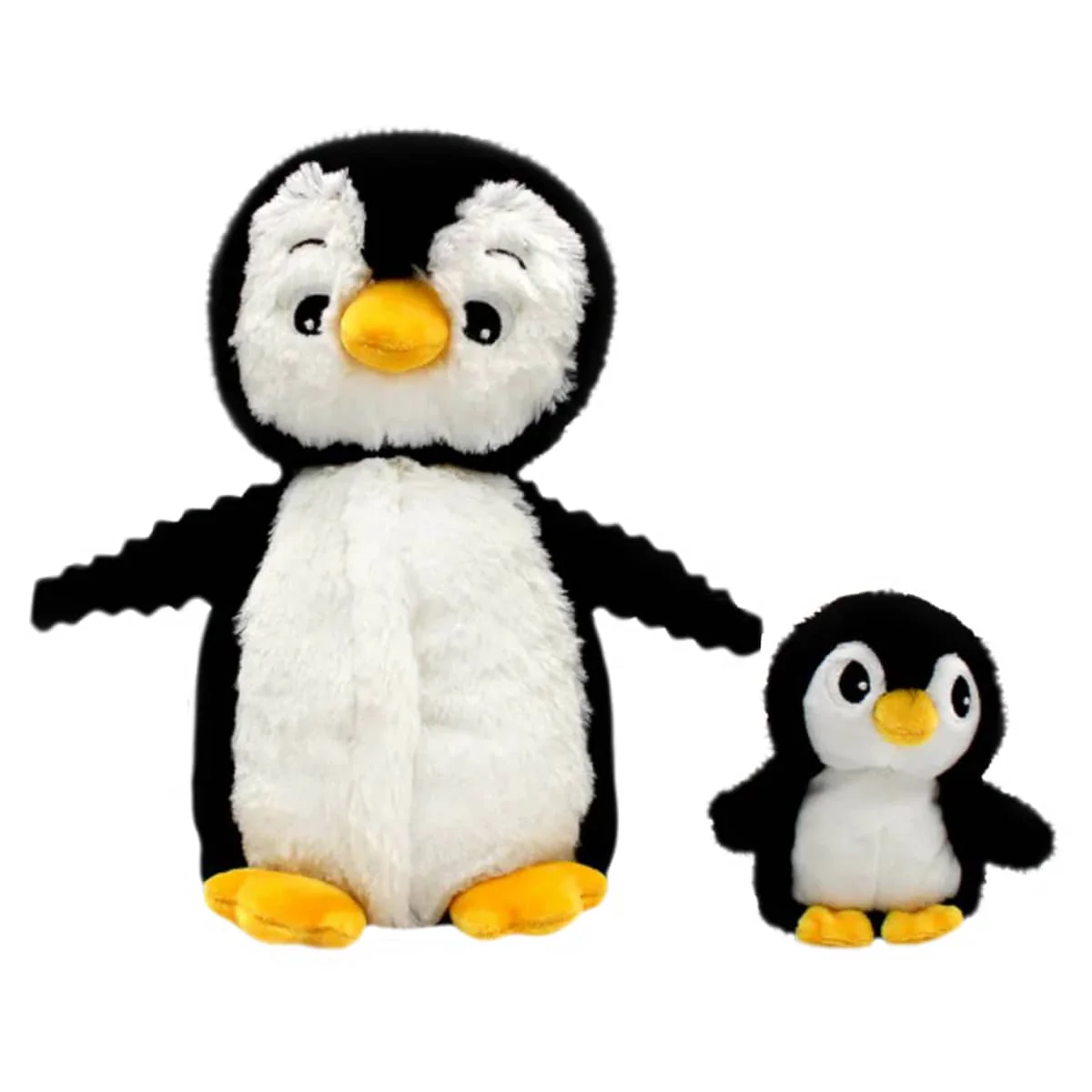 Les Ptipotos Mum & Baby Plush Toy - Iglou the Penguin - Image 3