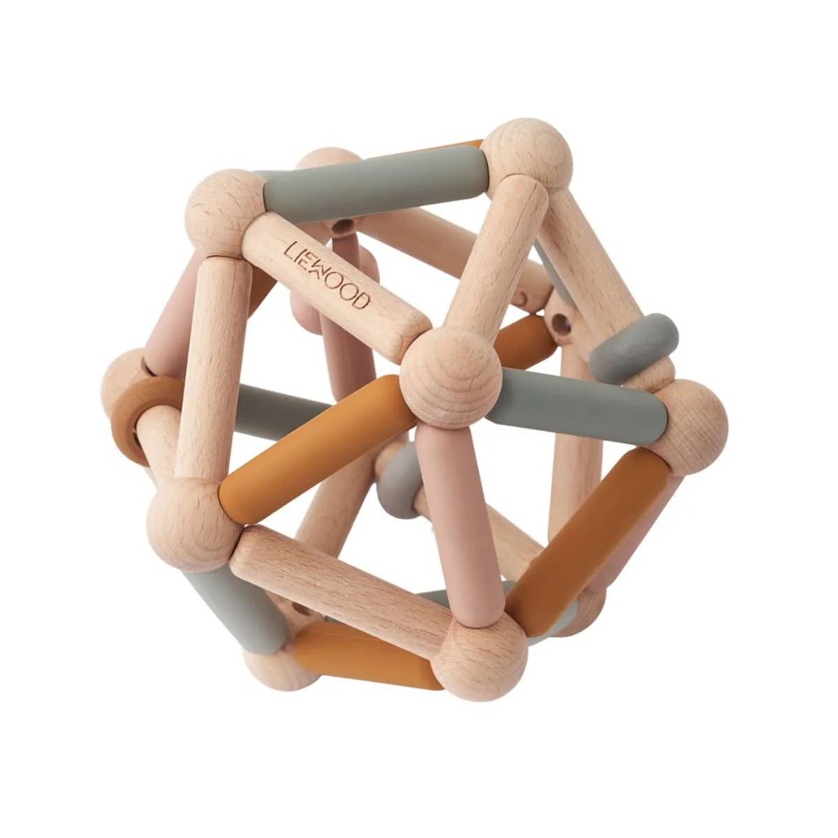 Liewood Annemette Baby Motoric Toy - Mustard Multi Mix