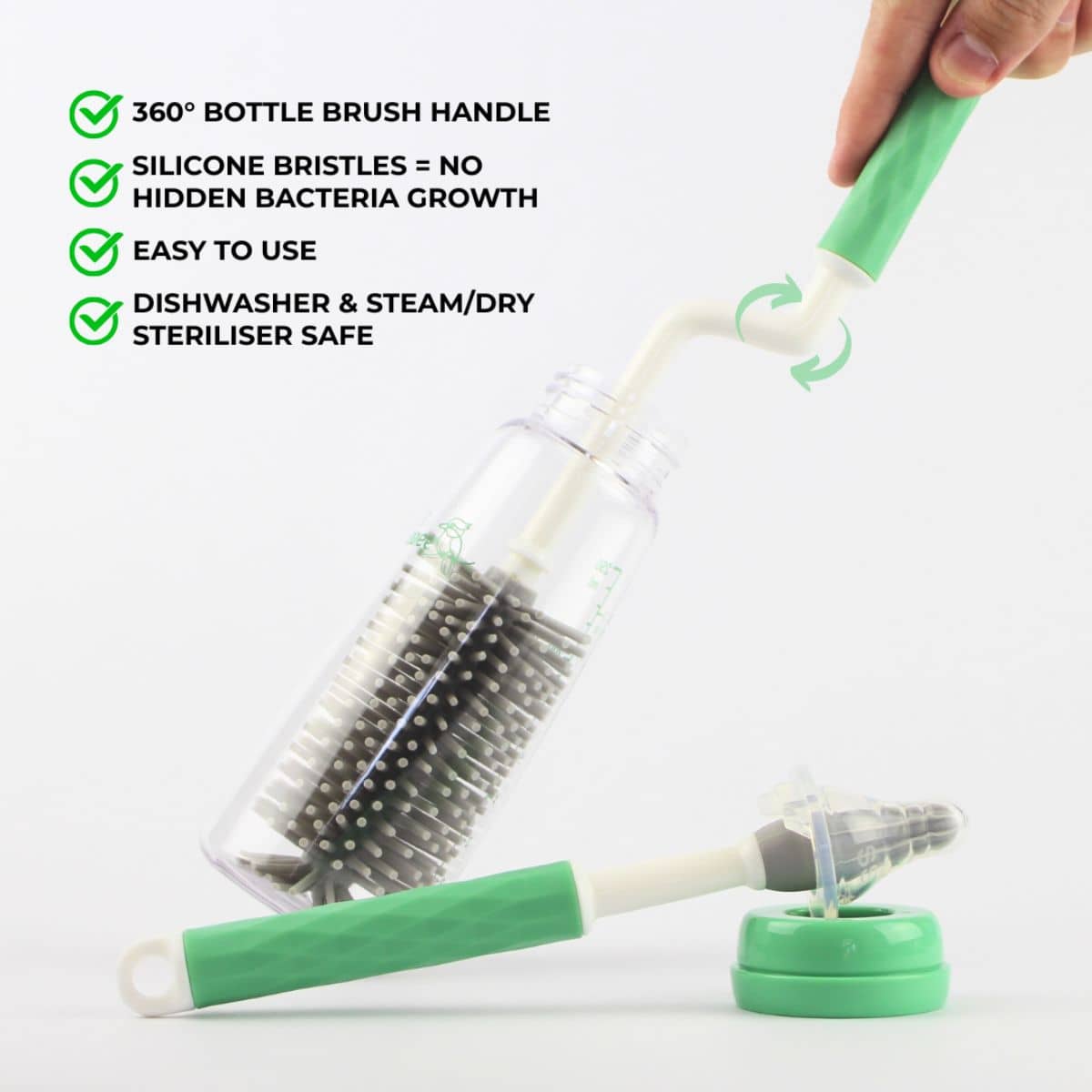 Lil' Kooee Bottle and Teat Cleaning Set - Image 3