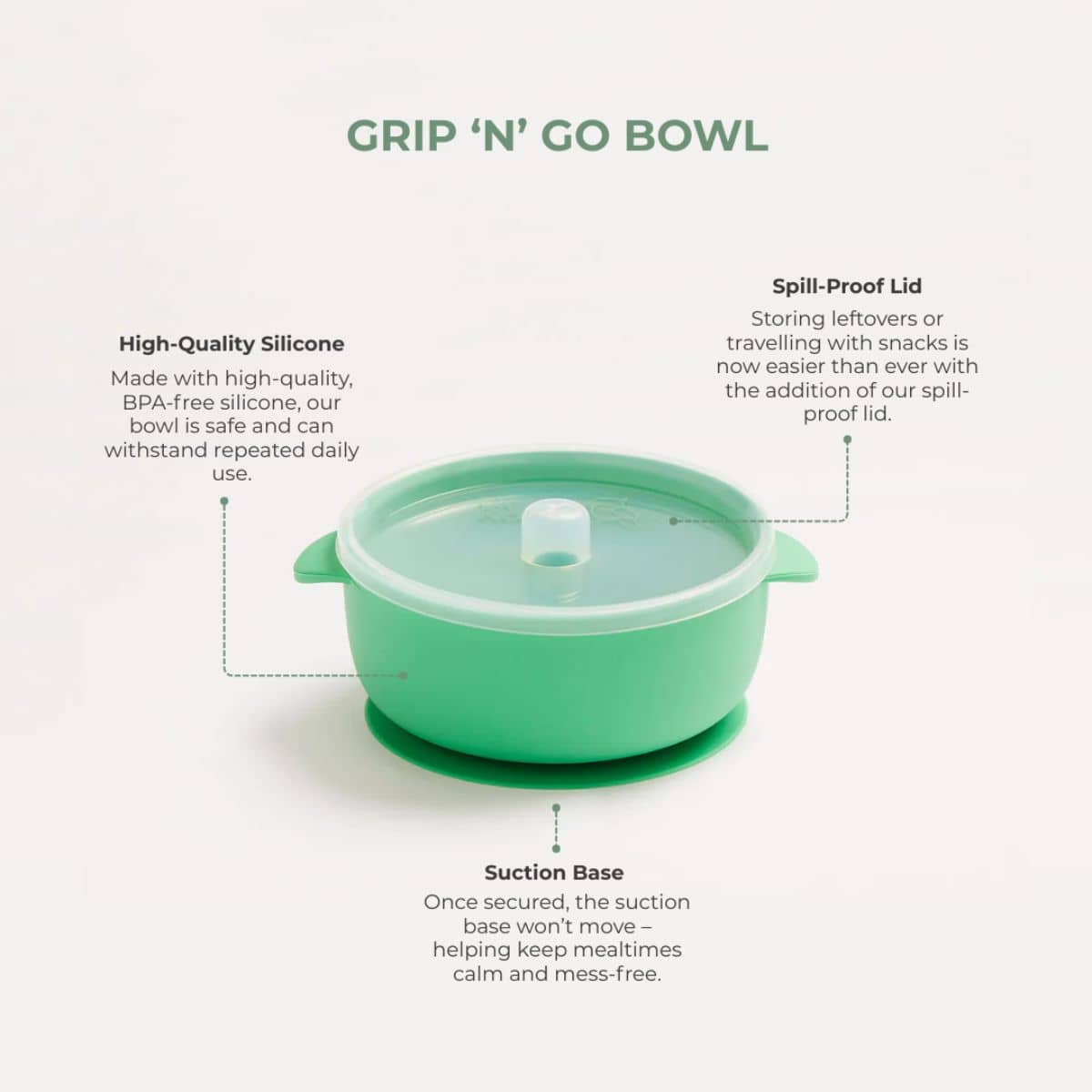 Lil' Kooee Grip ‘n’ Go Bowl - Image 3