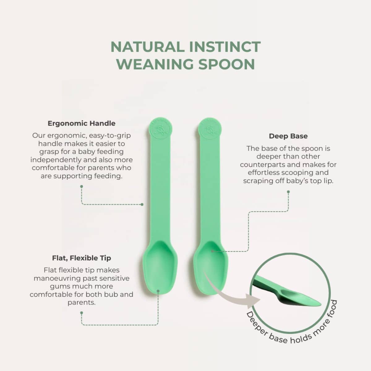 Lil' Kooee Natural Instinct Weaning Spoons - Image 3