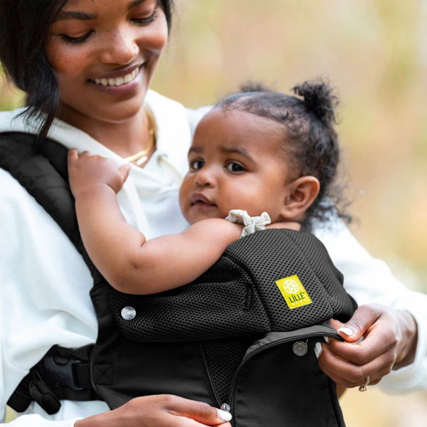LILLEbaby Complete All Seasons Baby Carrier - Black - Image 4