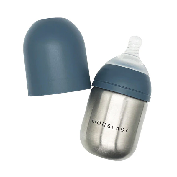 Lion & Lady Stainless Steel Bottle Newborn Pack - 210ml - Image 11