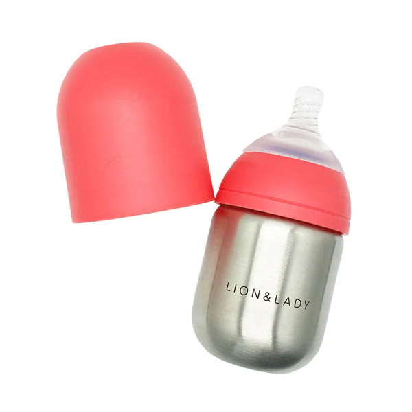 Lion & Lady Stainless Steel Bottle Newborn Pack - 210ml - Image 16