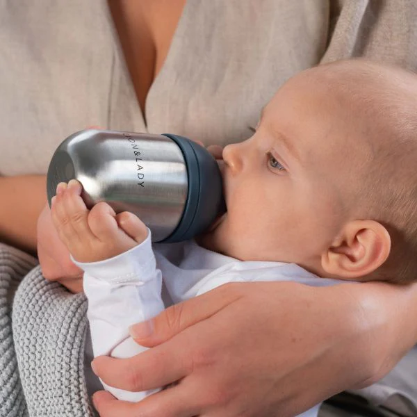 Lion & Lady Stainless Steel Bottle Newborn Pack - 210ml - Image 3