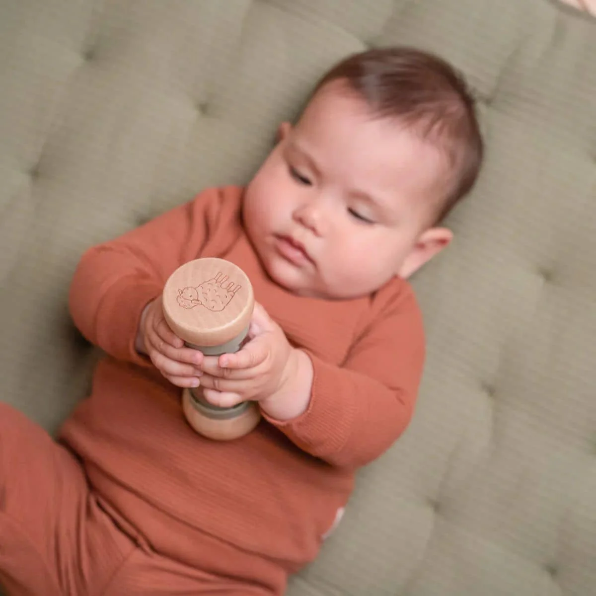 Little Dutch Little Farm Rain Rattle - Image 3