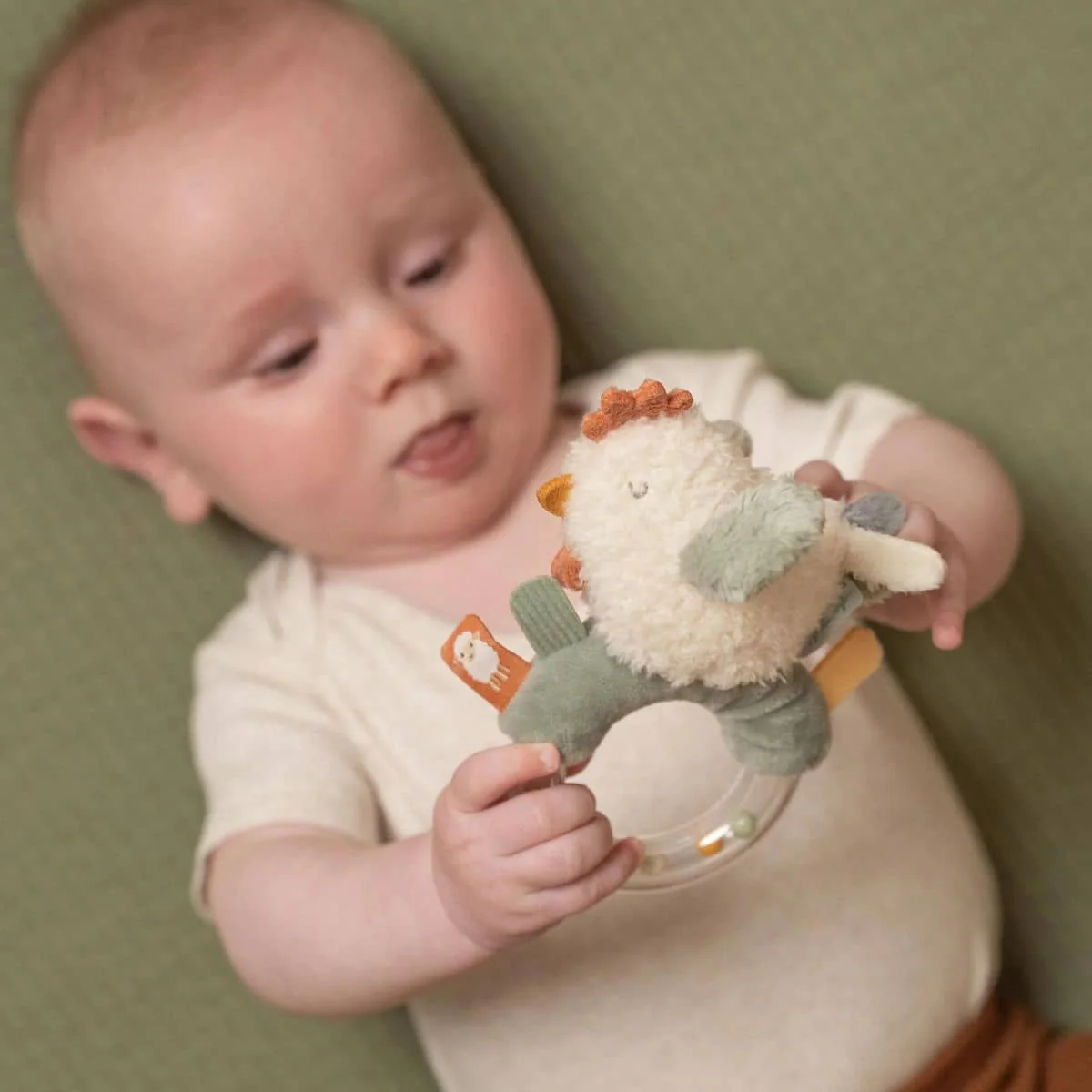 Little Dutch Little Farm Ringrattle Chicken - Image 2