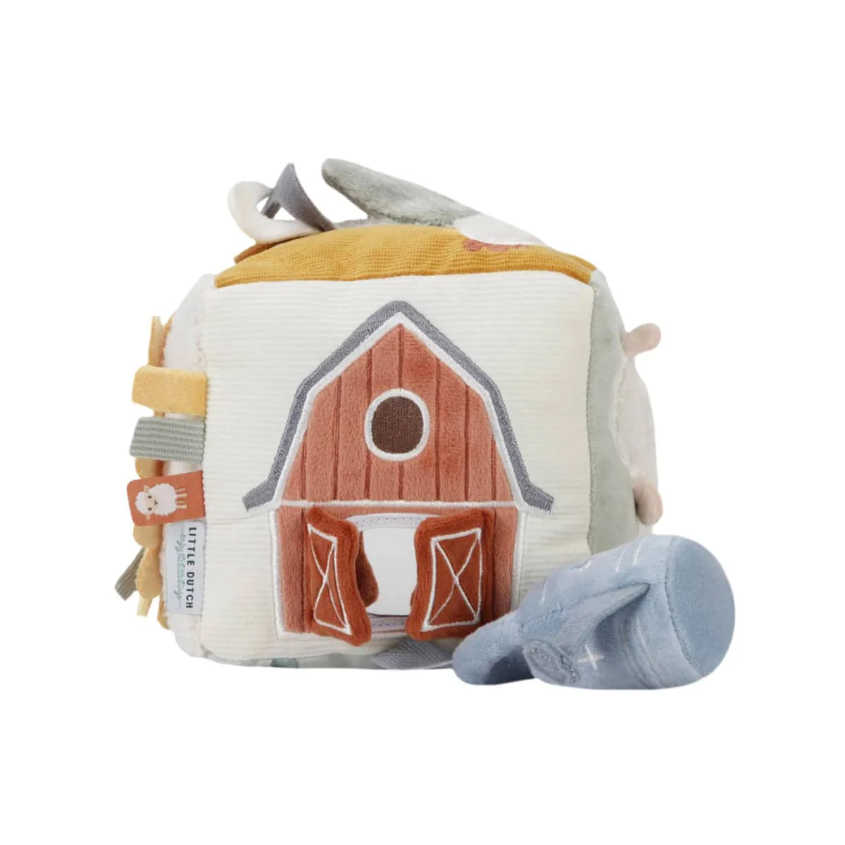 Little Dutch Little Farm Soft Activity Cube - Image 3