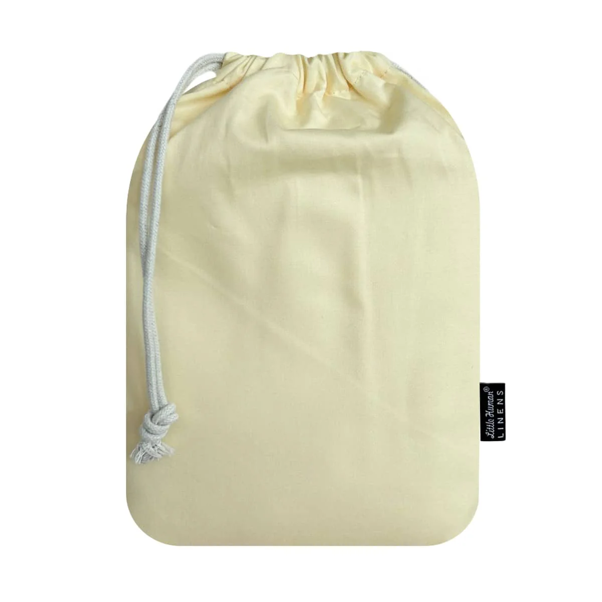 Little Human Linens Waterproof Cot Sheet - Limoncello