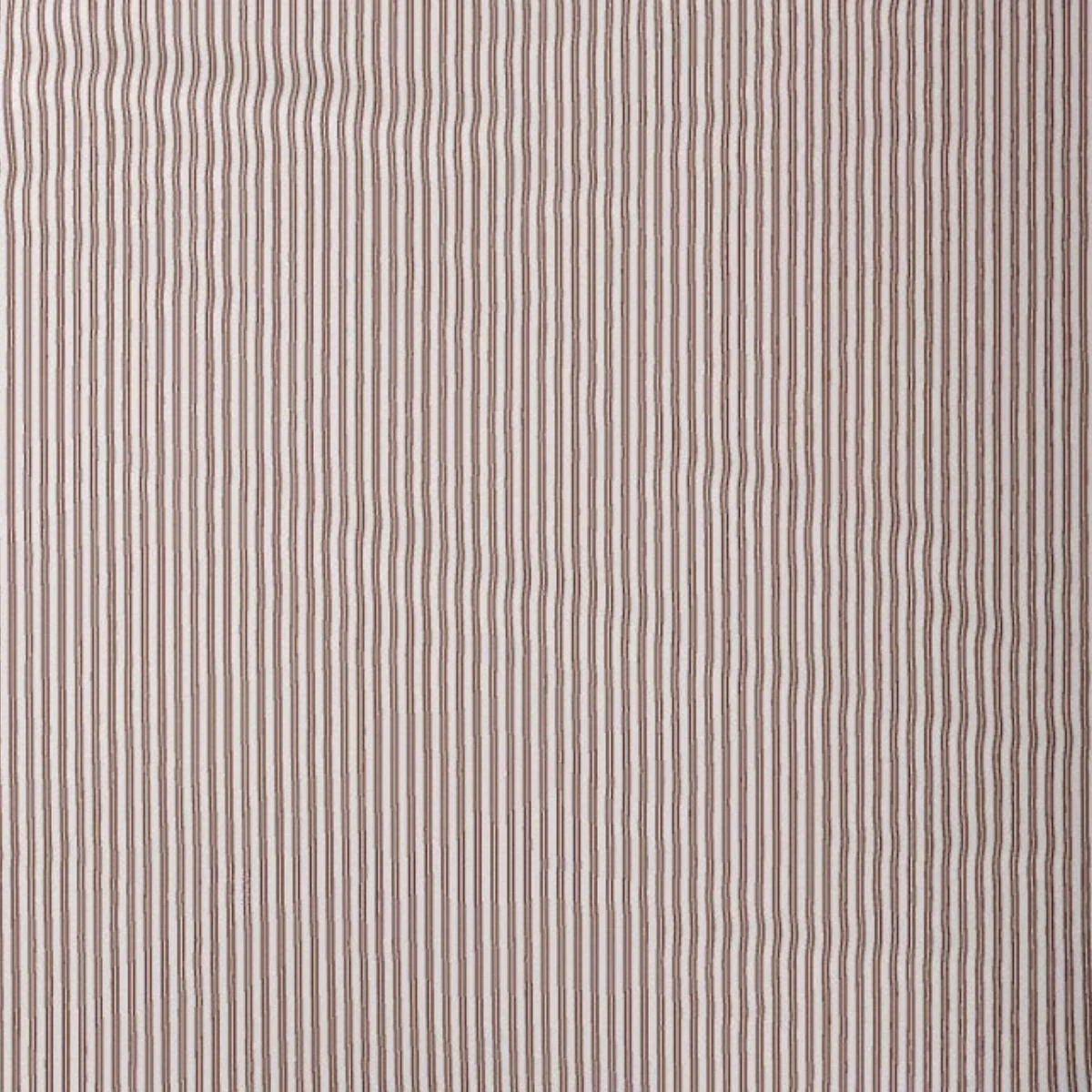 Little Human Linens Waterproof Cot Sheet - Mocha Pinstripe - Image 2