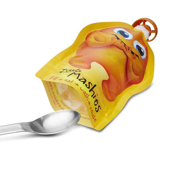 Little Mashies Reusable Squeeze Pouch - 2 pack - Image 10
