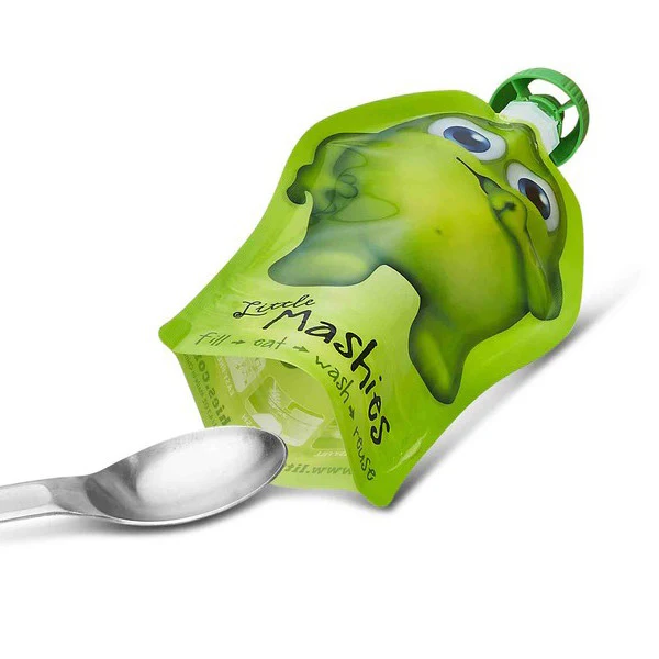 Little Mashies Reusable Squeeze Pouch - 2 pack - Image 14
