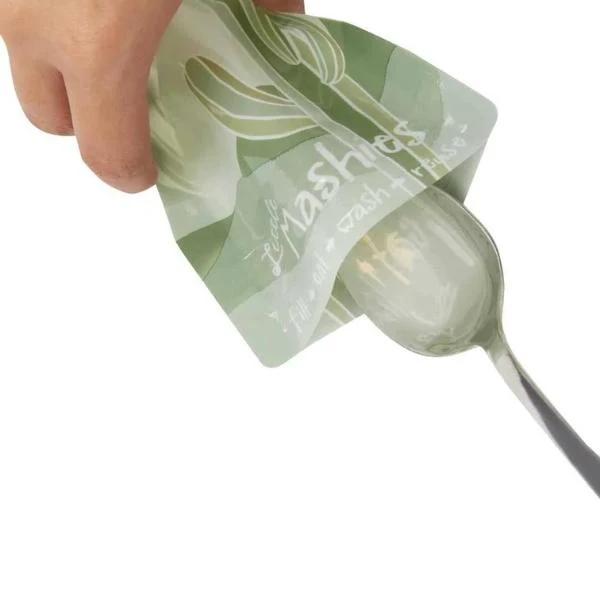 Little Mashies Reusable Squeeze Pouch - 2 pack - Image 4