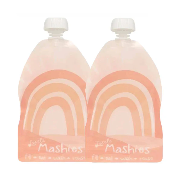 Little Mashies Reusable Squeeze Pouch - 2 pack - Image 7