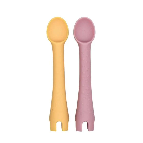Little Woods Silicone First Utensils