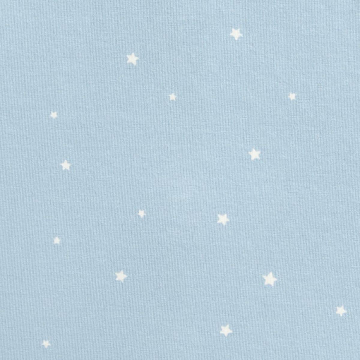 Love to Dream Original Swaddle UP 1.0 TOG Stretch Cotton - Powder Blue Twinkle - Image 3