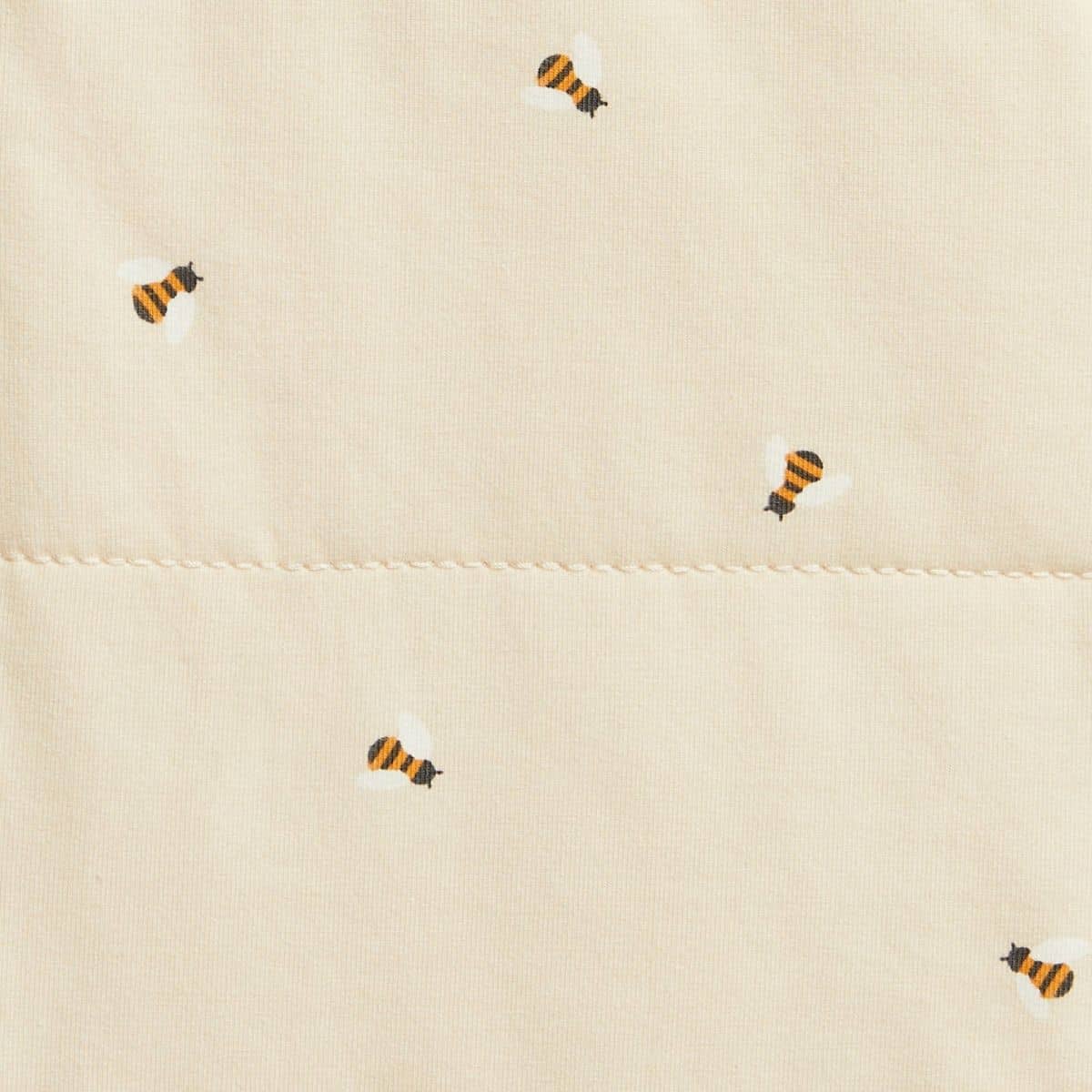 Love to Dream Original Swaddle UP 2.5 TOG Quilted Stretch Cotton - Oatmeal Bees - Image 4