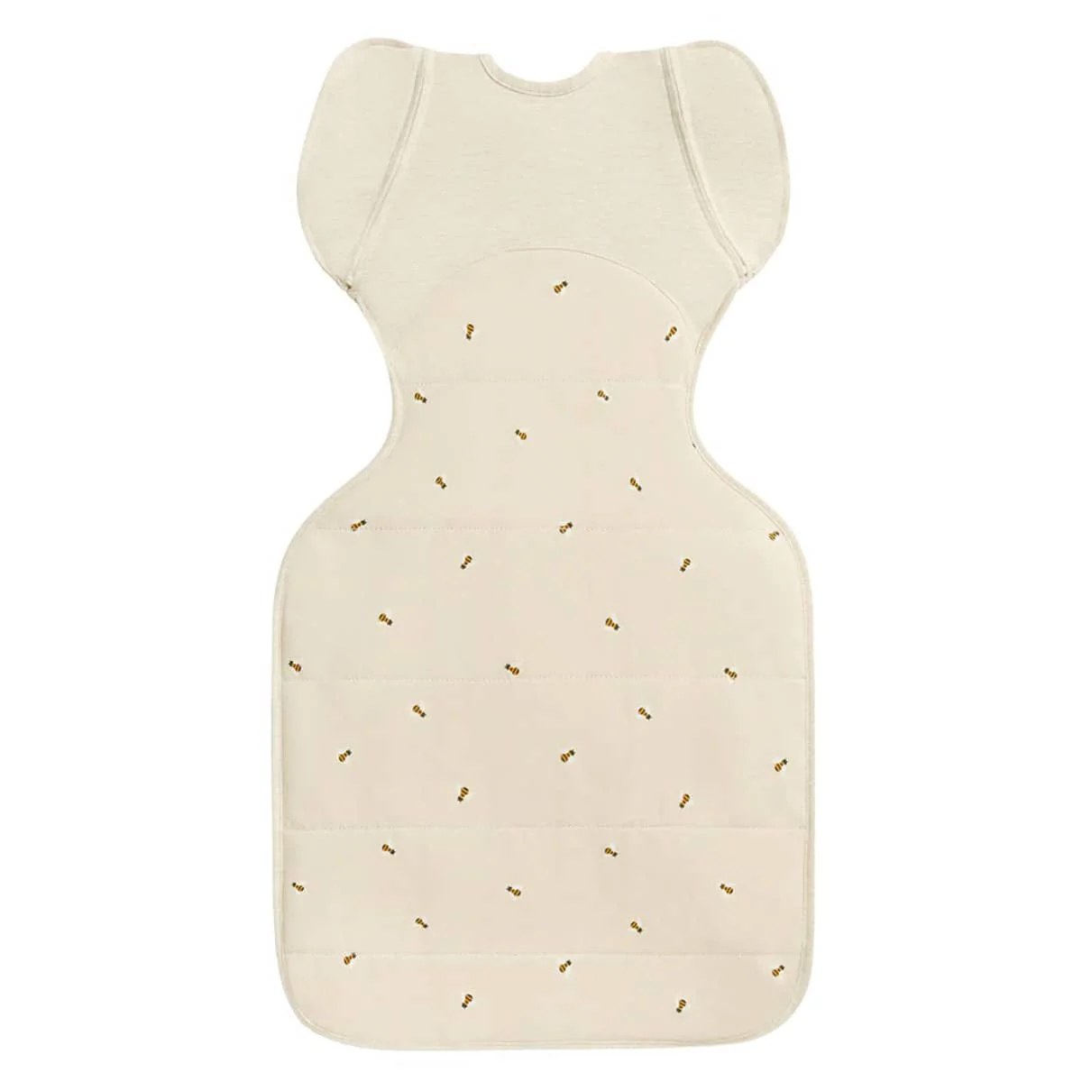 Love to Dream Transition Swaddle UP 2.5 TOG Quilted Stretch Cotton - Oatmeal Bees - Image 6