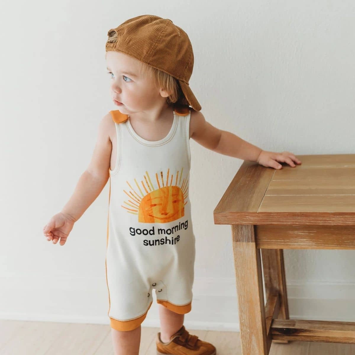 L'ovedbaby x The Very Hungry Caterpillar Organic Sleeveless Romper - Sunny Day - Image 2