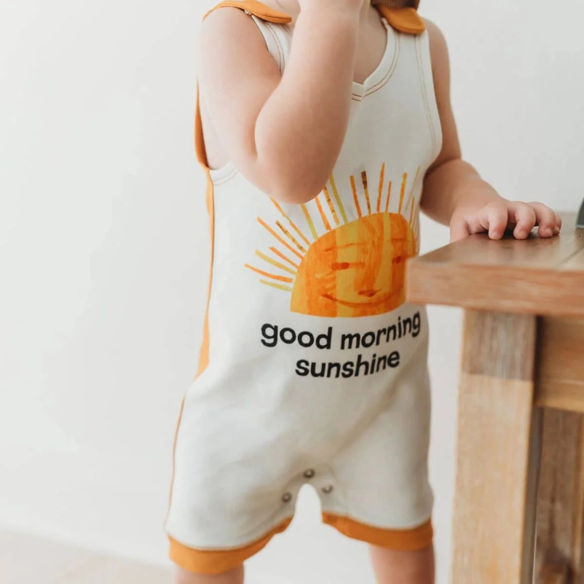 L'ovedbaby x The Very Hungry Caterpillar Organic Sleeveless Romper - Sunny Day - Image 4