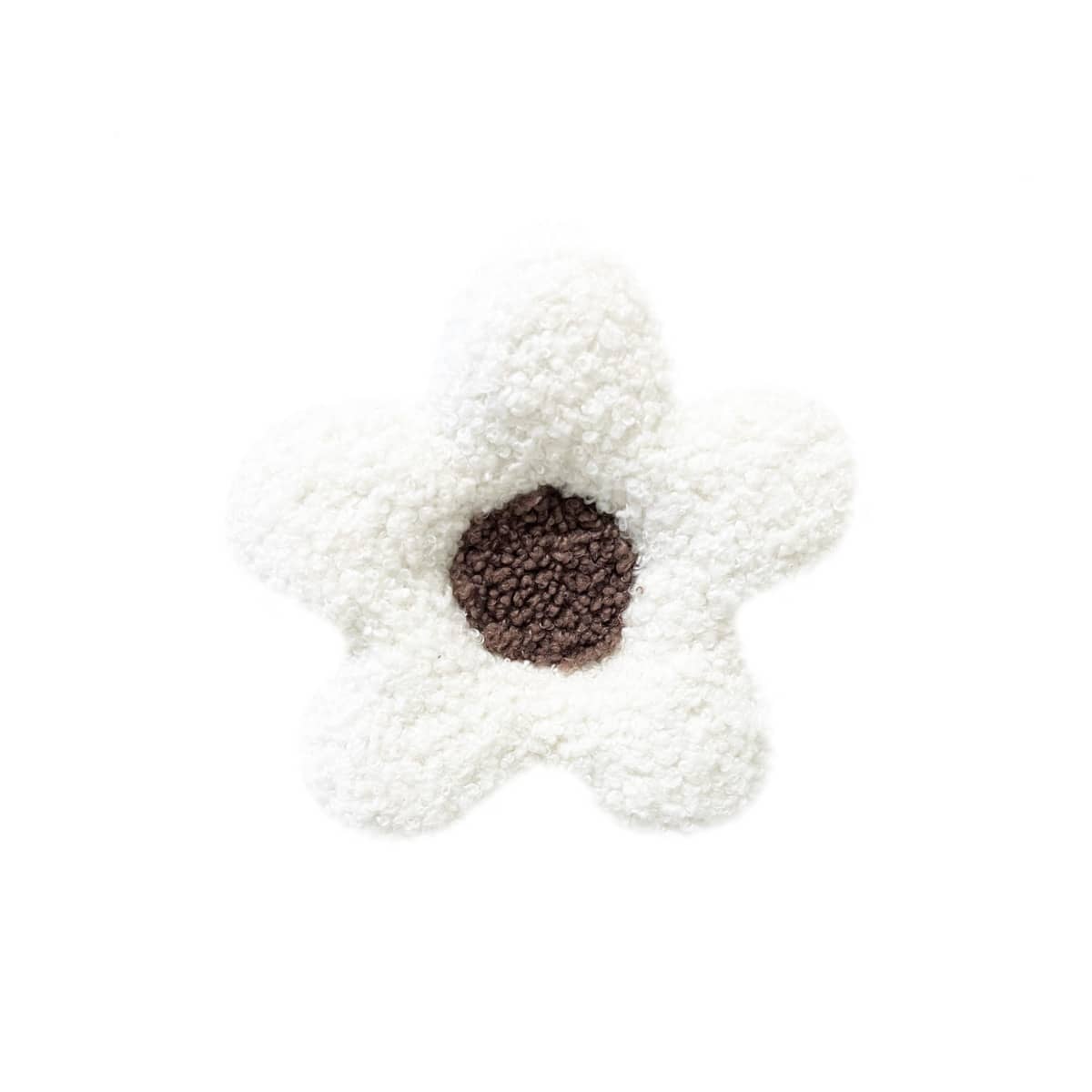 Luna Mae Creations - Small Cushion - Mocha Blossom Daisy