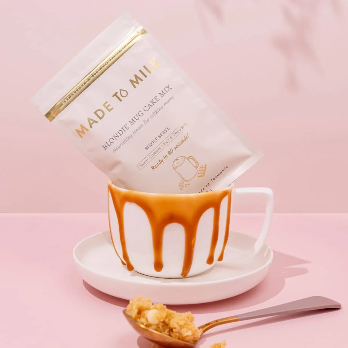 Made to Milk Lactation Blondie Mug Cake Mix - Single Serve - Image 6