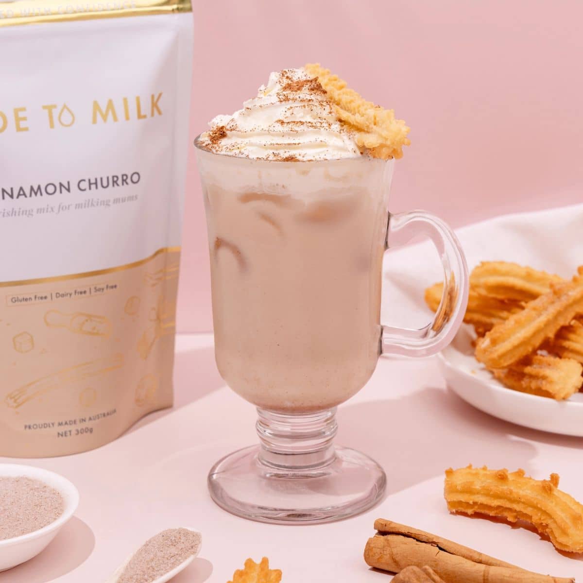 Made to Milk - Lactation Cinnamon Churro Drink - Image 2