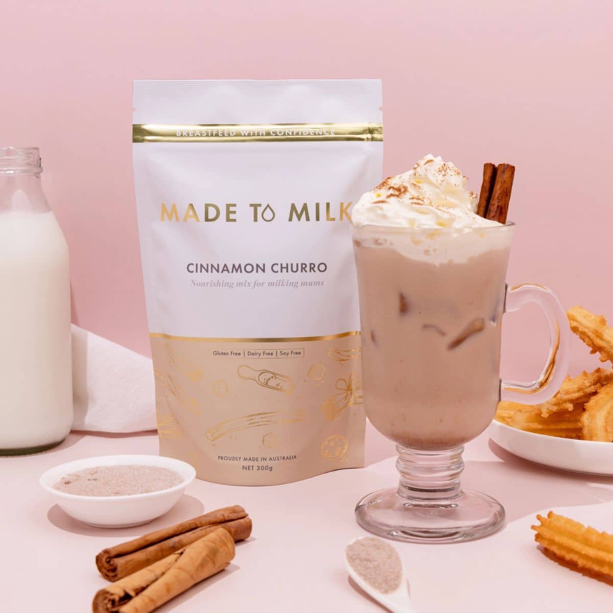 Made to Milk - Lactation Cinnamon Churro Drink - Image 3
