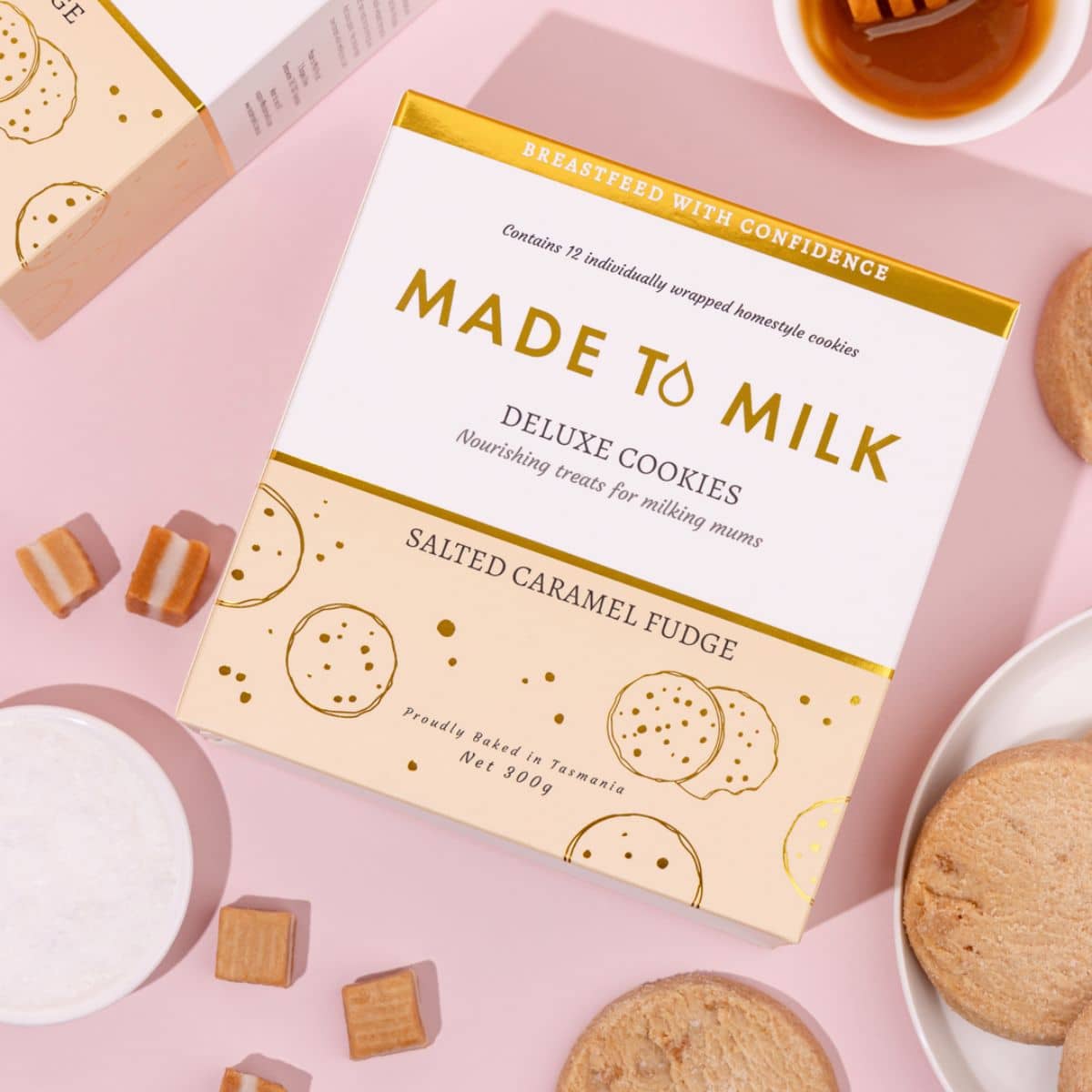 Made to Milk Lactation Cookies - Salted Caramel Fudge - Image 4