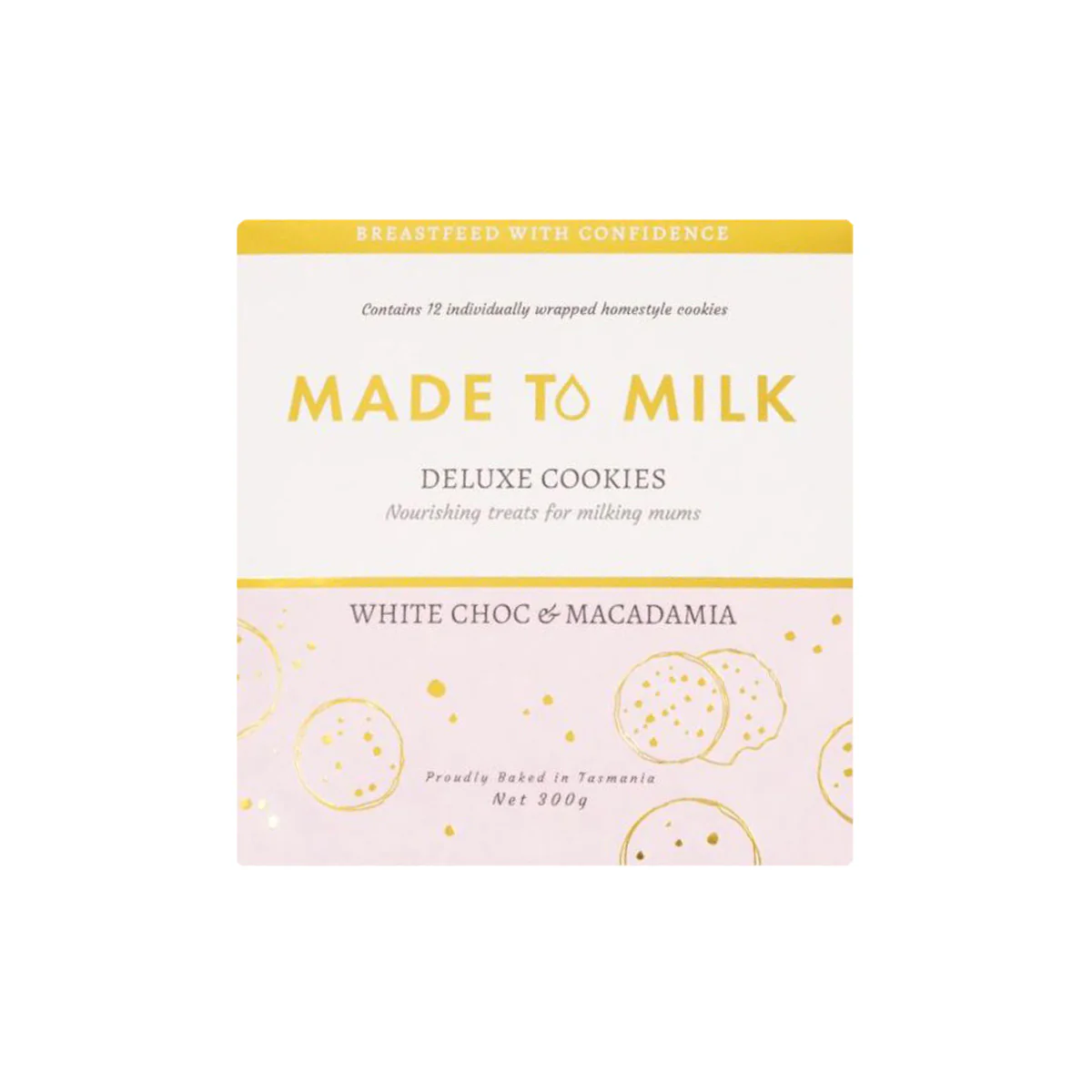 Made to Milk Lactation Cookies - White Choc & Macadamia Nut