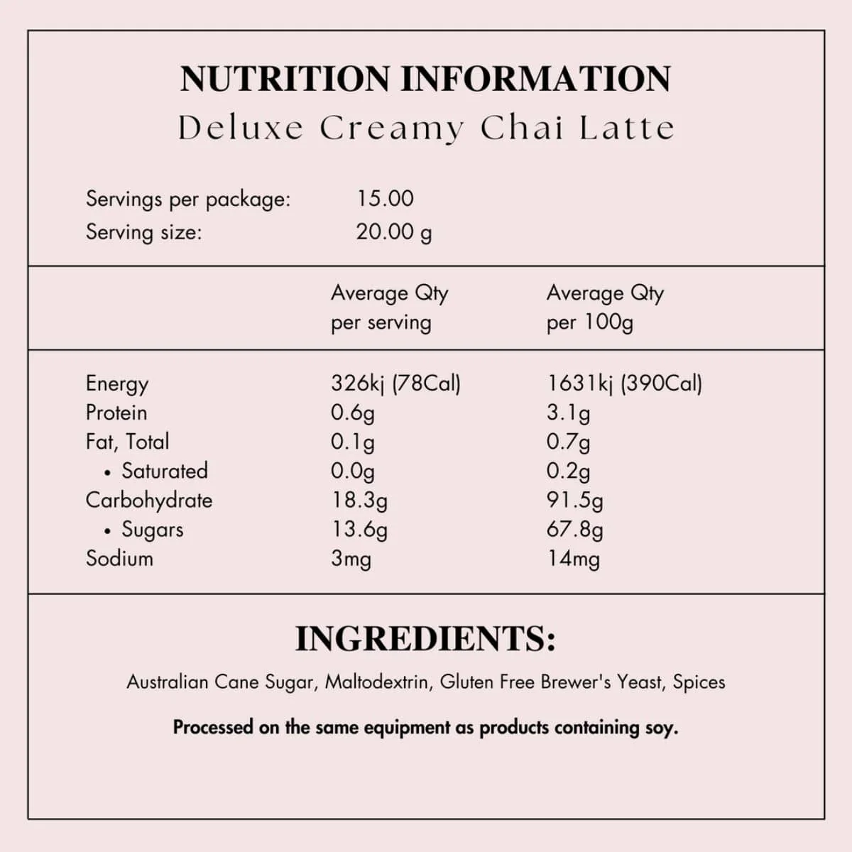 Made to Milk - Lactation Creamy Chai Latte - Image 5