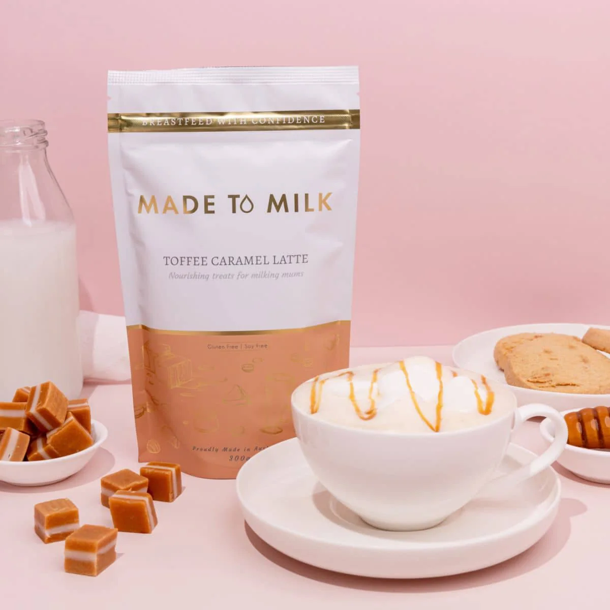 Made to Milk - Lactation Toffee Caramel Latte - Image 2