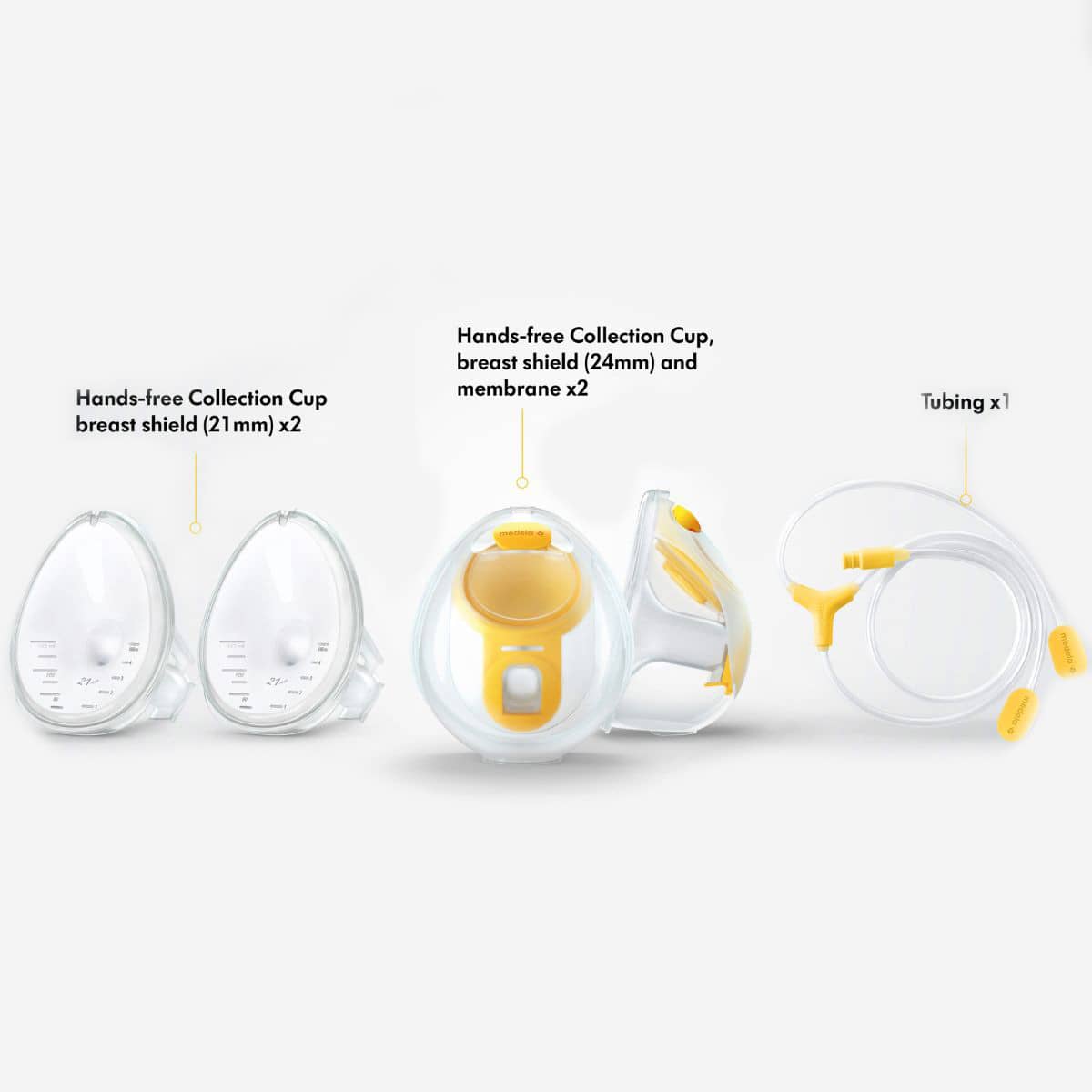 Medela Hands-free Collection Cups Set - Image 4