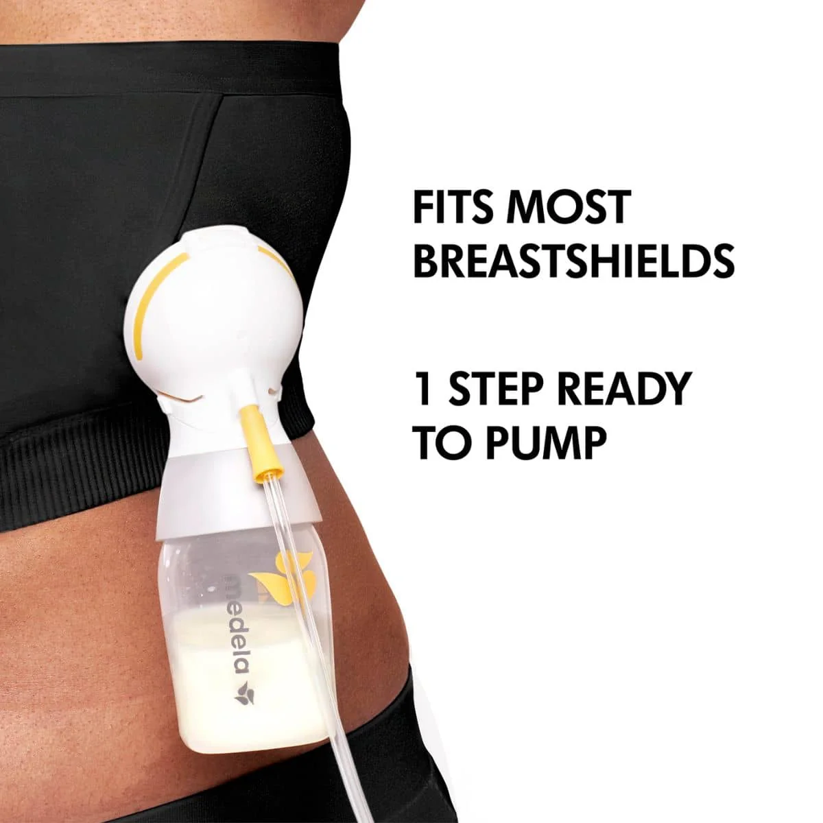 Medela Hands-Free Pumping Bustier - Black - Image 3