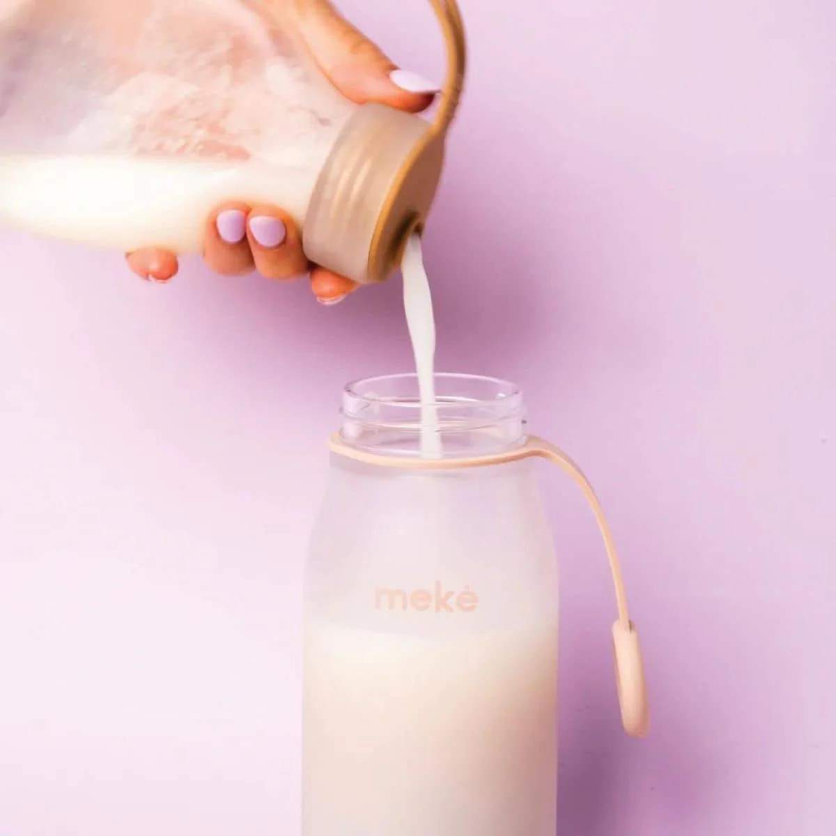Meke Baby Silicone Reusable Milk Storage Bags - Image 2