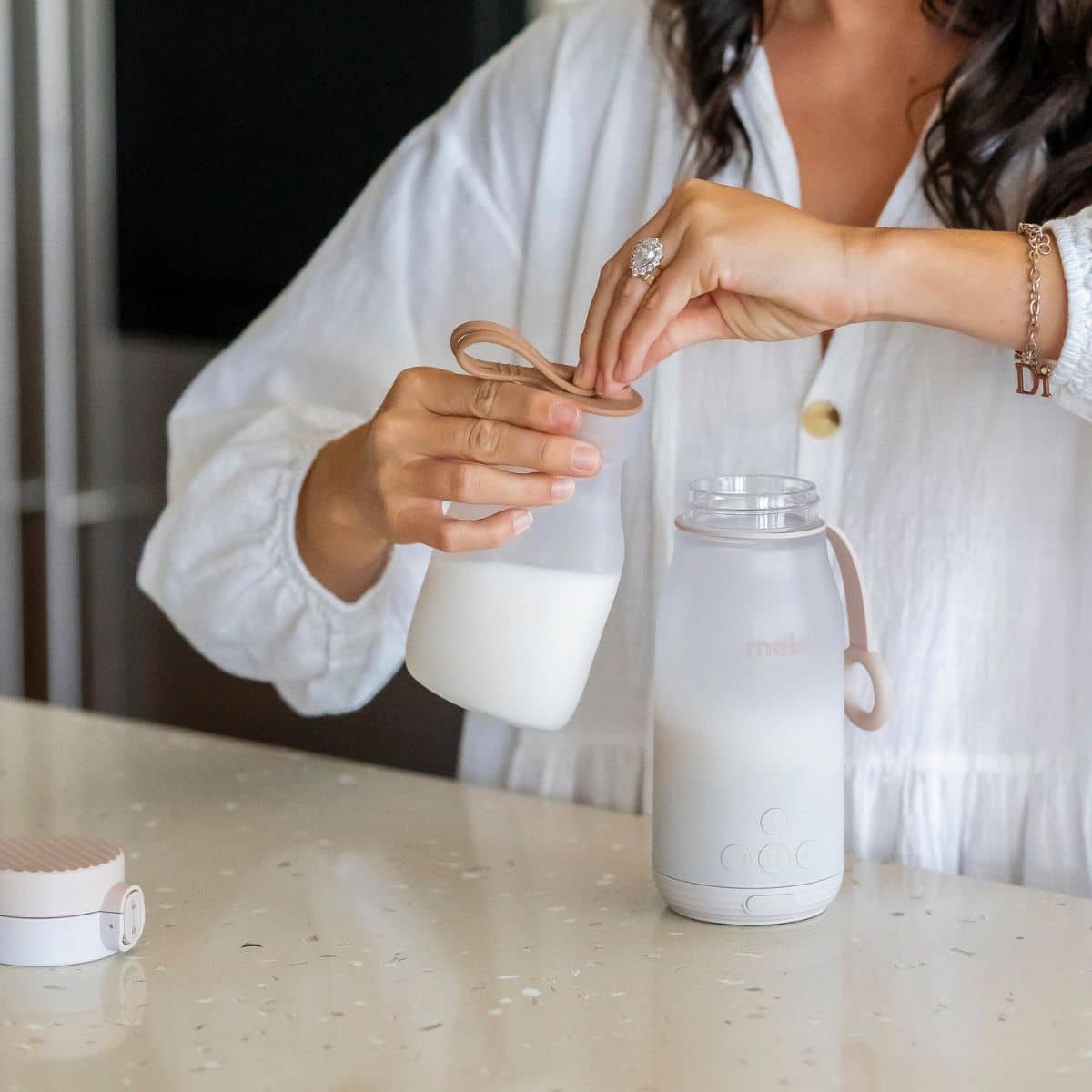 Meke Baby Silicone Reusable Milk Storage Bags - Image 3