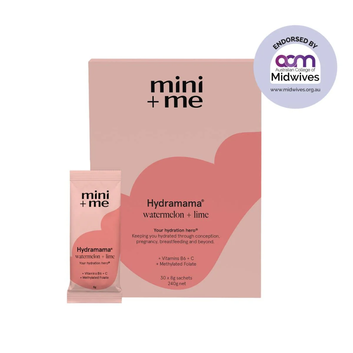 Mini + Me Hydramama Hydration Support Drink - Watermelon and Lime - Image 7