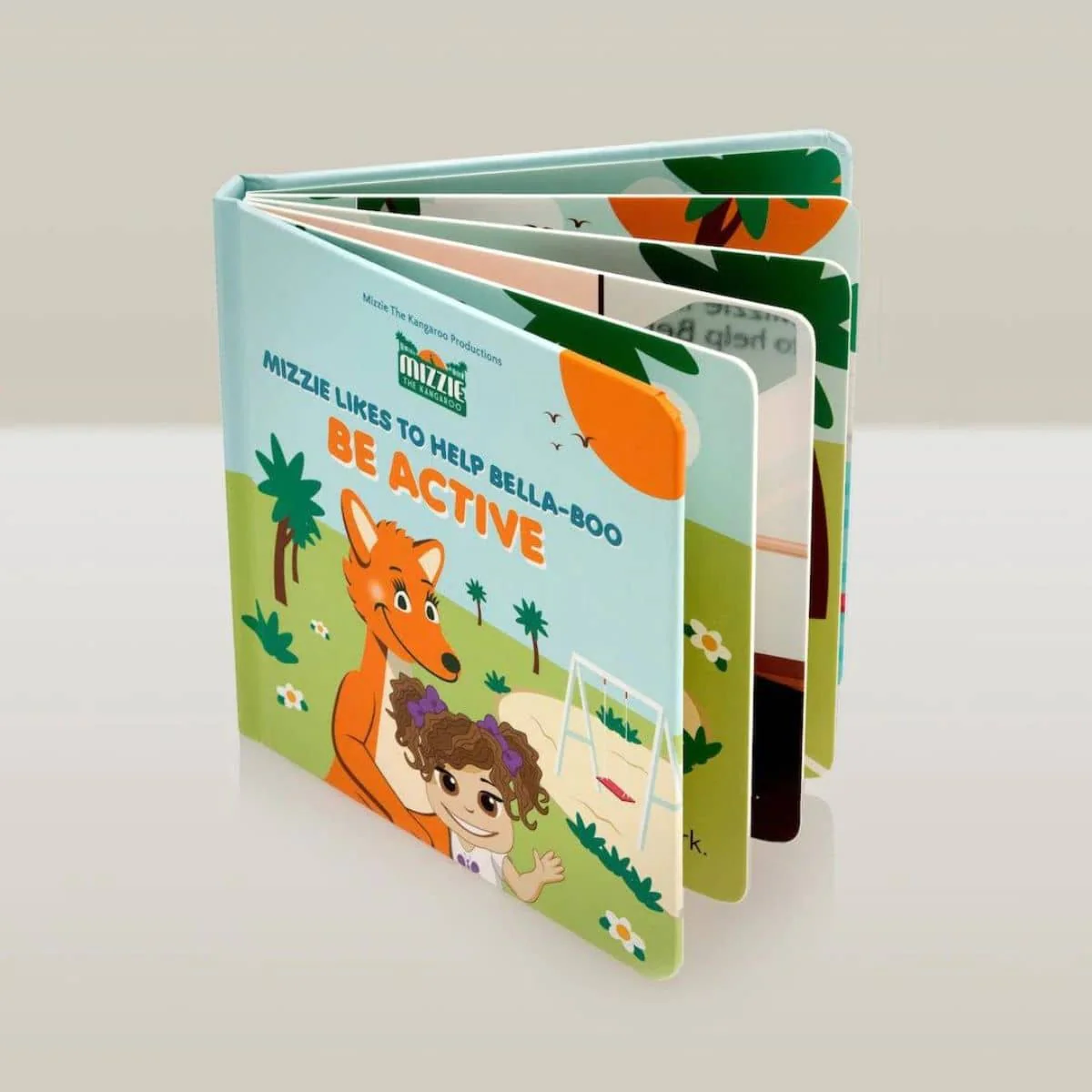 Mizzie the Kangaroo - Touch & Feel Book - Be Active - Image 4