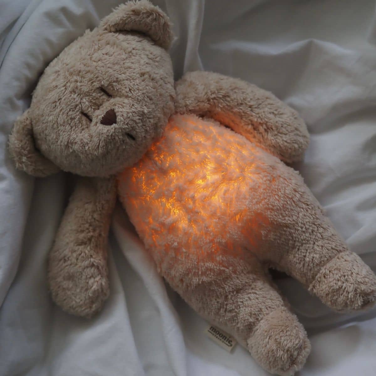 Moonie Organic Humming Bear - Cappuccino - Image 6