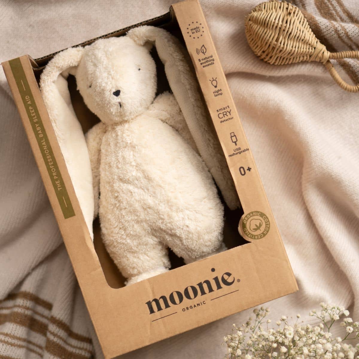 Moonie Organic Humming Bunny - Polar - Image 6