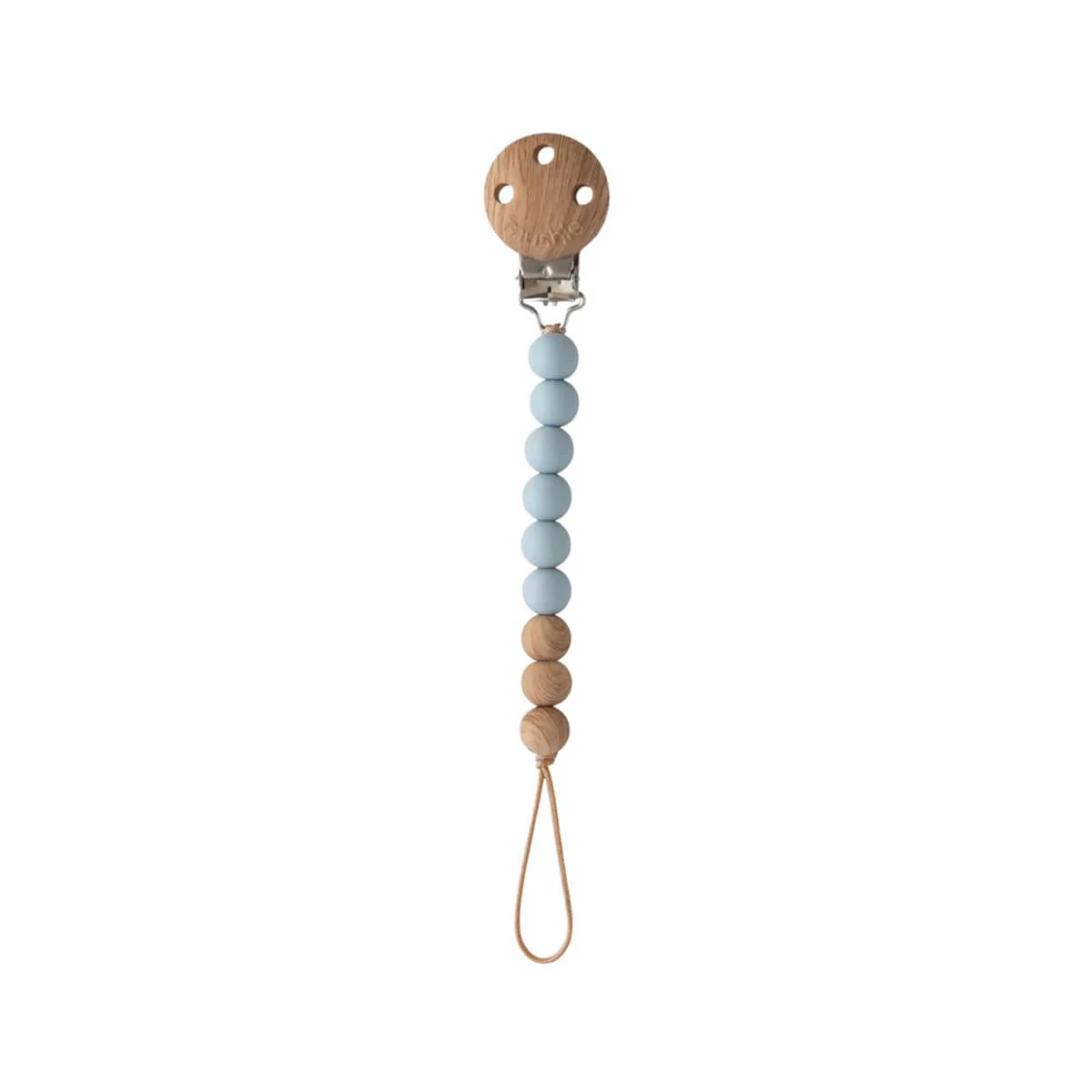 Mushie Pacifier Clip - Eva
