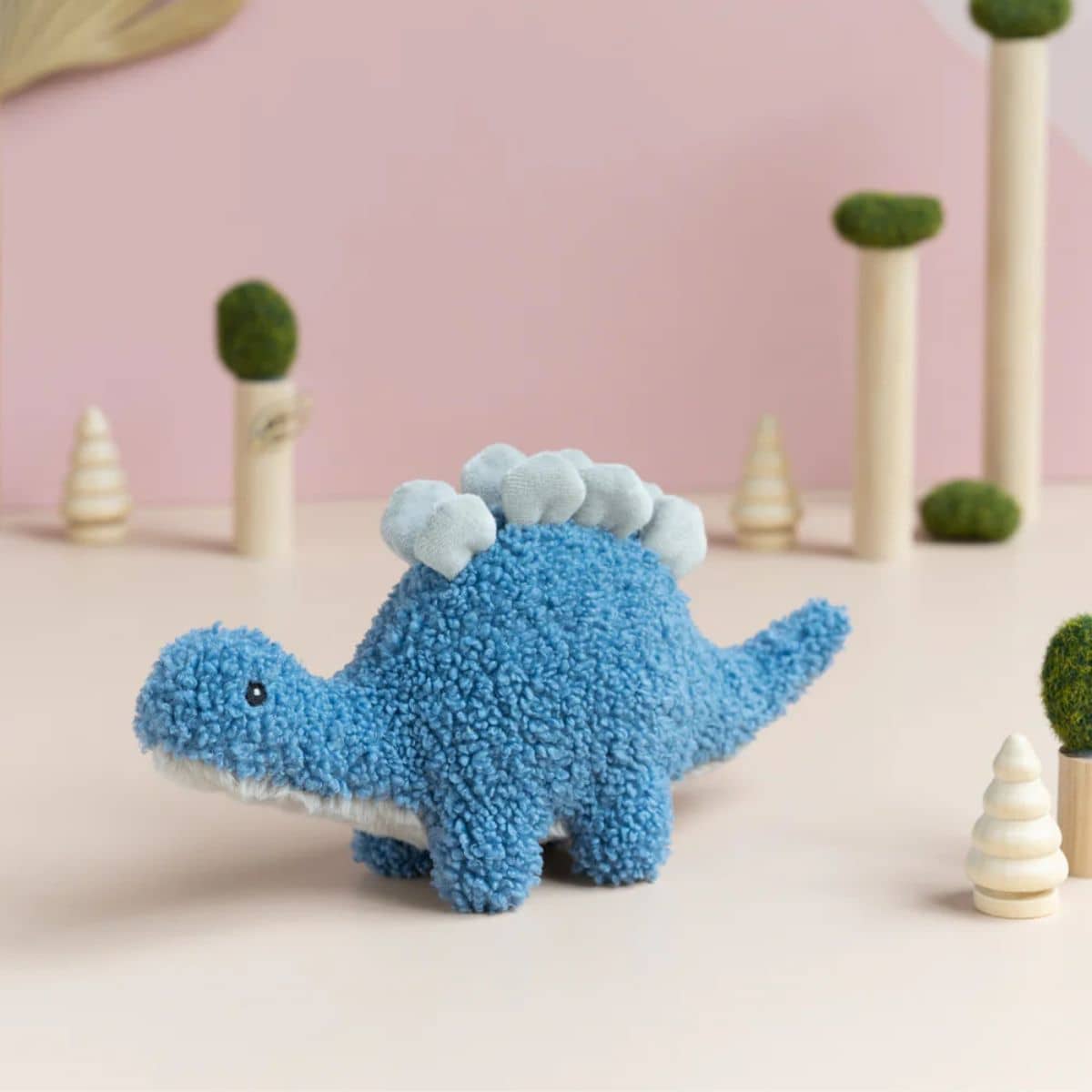 Nana Huchy Baby Stu the Stegosaurus - Blue - Image 2