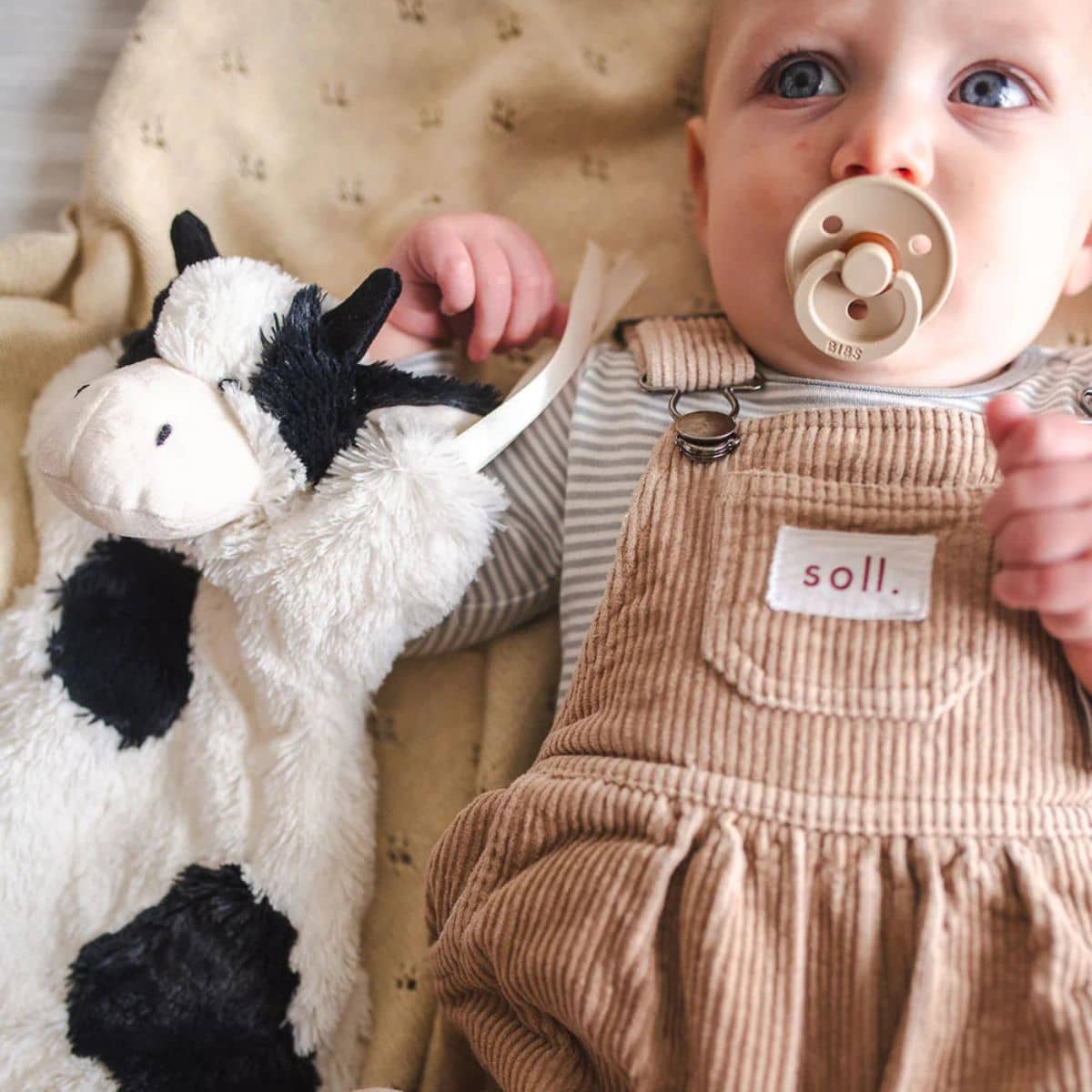 Nana Huchy Clover the Cow Hoochy Coochie Comfort Puppet - Black - Image 2
