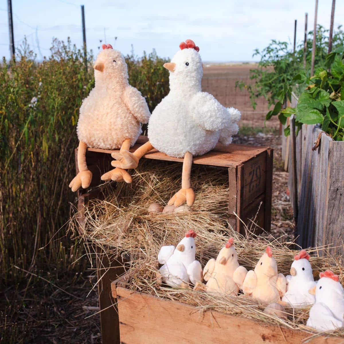 Nana Huchy Harriet the Hen Rattle - Honey - Image 2