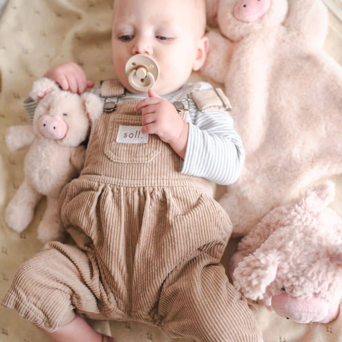 Nana Huchy Poppy Pig Mini Rattle - Image 6