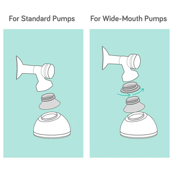 Nanobebe Breast Pump Adapter Set - Image 4
