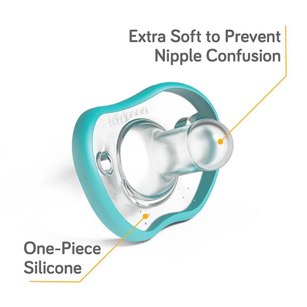 Nanobebe Flexy Silicone Pacifier - Twin Pack - Image 3
