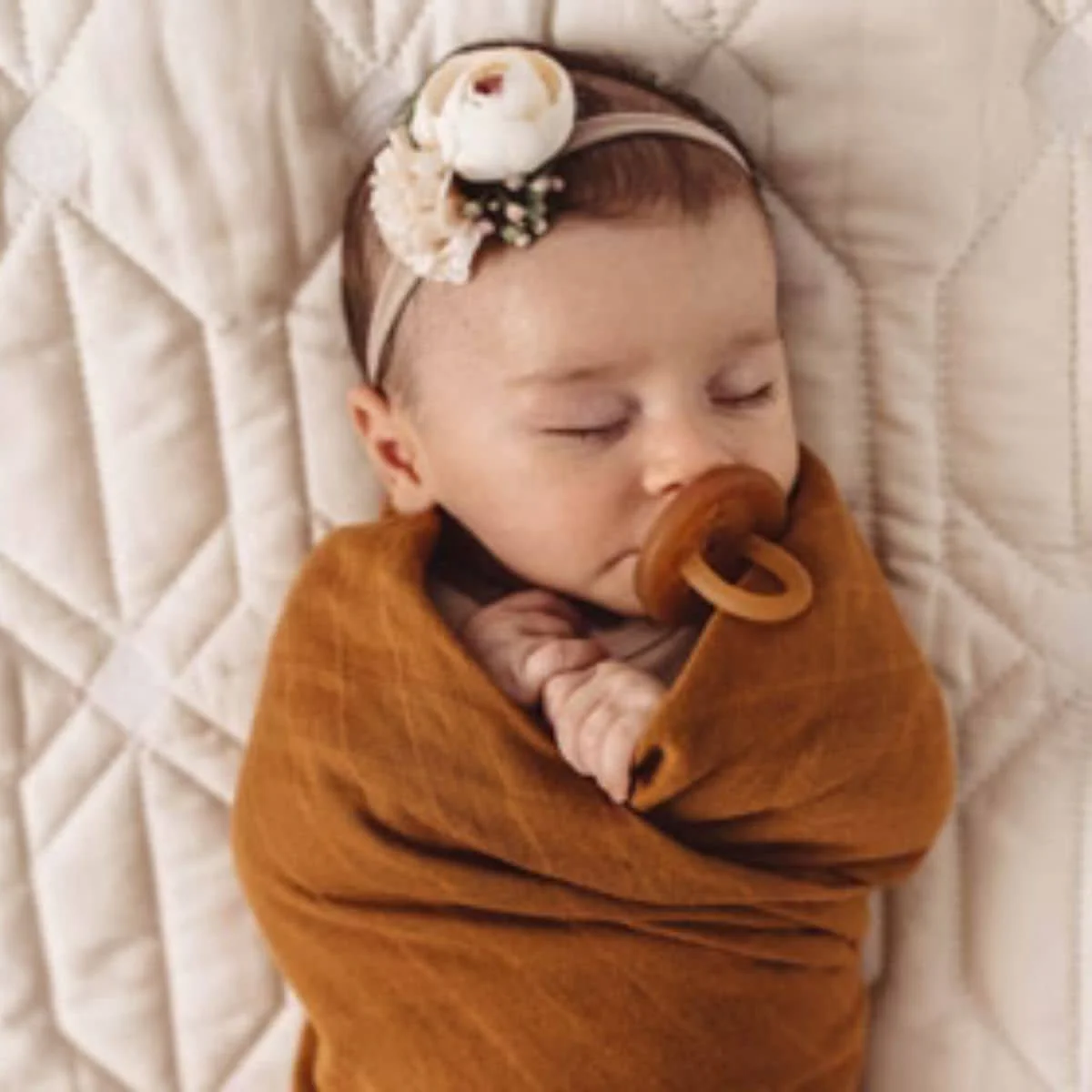 Natural Rubber Soother - Single Rounded Pacifier - Image 4