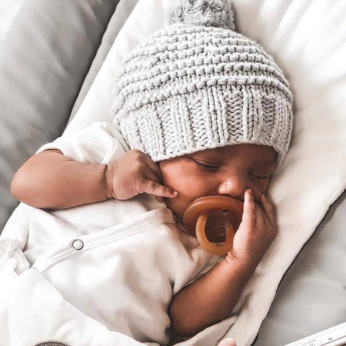 Natural Rubber Soother - Twin Rounded Pacifiers - Image 6